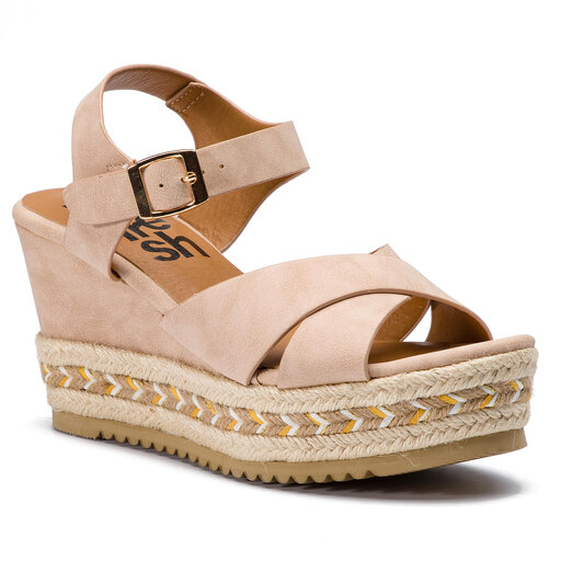Espadryle Refresh Nude Eobuwie Pl