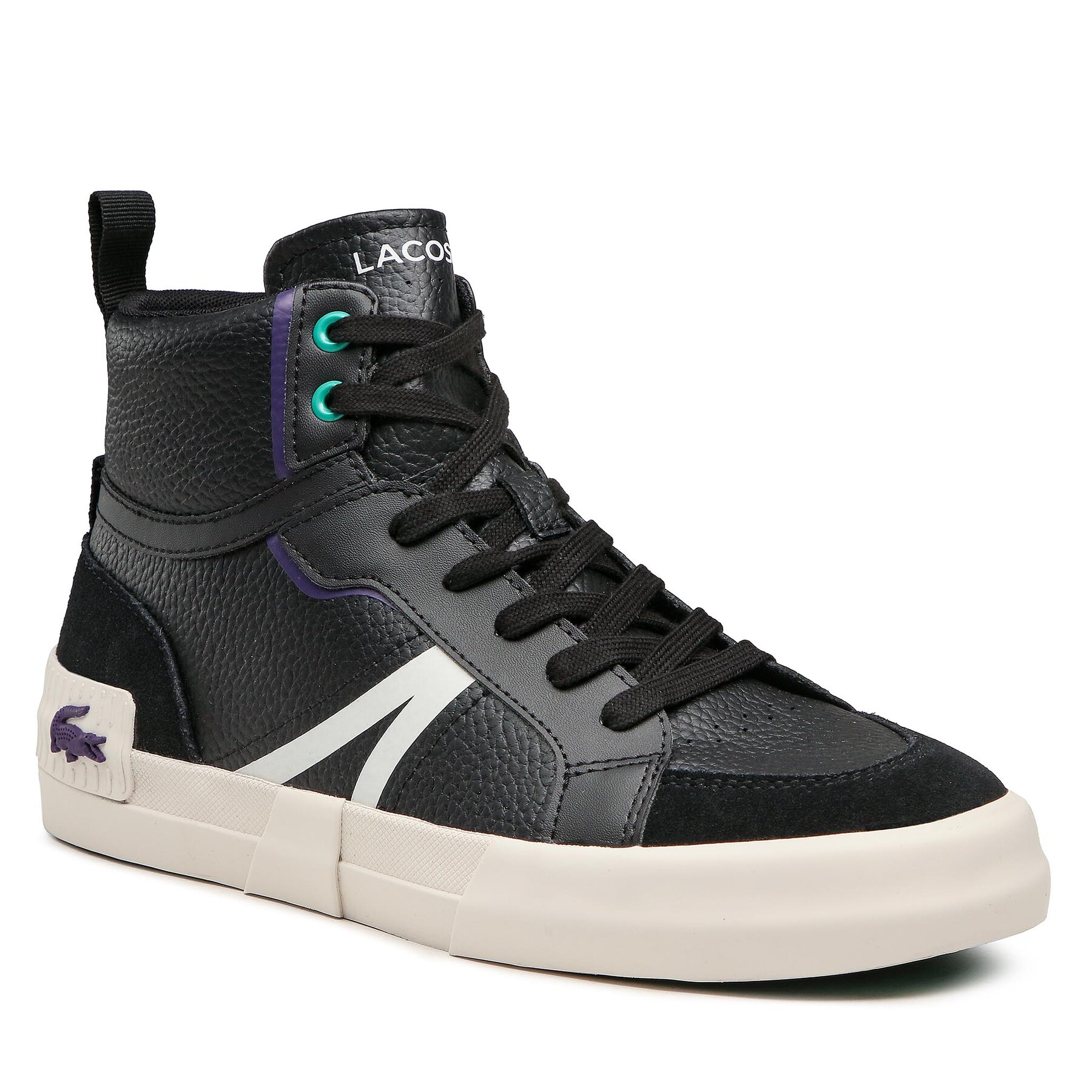 Lacoste Αθλητικά Lacoste L004 Mid 222 2 Sma 744SMA0103454 Blk/Off Wht