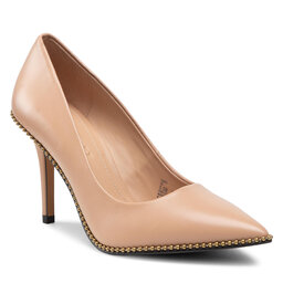 Coach Stilettos Coach Waverly Leather Pump G3935 Beechwood