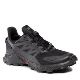 Salomon Skor Salomon Supercross 4 Gtx GORE-TEX 417316 26 V0 Black/Black/Black
