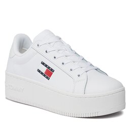 Zapatilla Tommy Hilfiger Tommy Jeans Flatform Ess Blanco