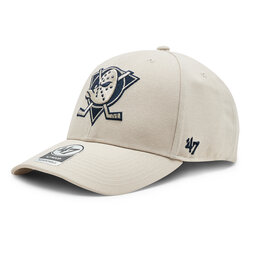 47Brand Anaheim Ducks Sandalwood Ballpark Camo Captain MVP Snapback Hat, 47 BRAND HATS, CAPS