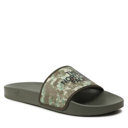 The North Face Sandaler och Slip-ons The North Face M Base Camp Slide Iii NF0A4T2RIYL1 Military Olive Stippled Camo Print/Tnf Black