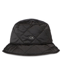 Calvin Klein Hatt Calvin Klein Diamond Quilt Bucket Hat K60K611512 Ck Black BAX