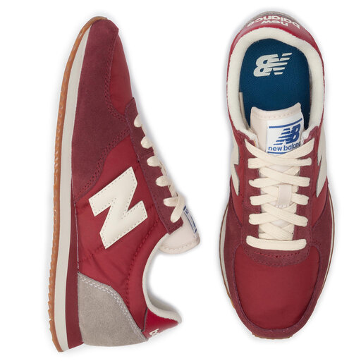 Tenis new shop balance mujer rojos