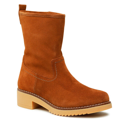 Tronchetti Clarks Eden Mid Hi 261615494 Dark Tan Suede AlutaShops