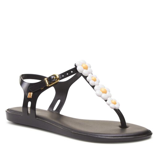 Sandalen Melissa Solar Spring Ad 33816 Black/White AL227 | eschuhe.de