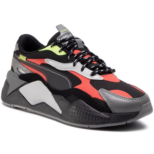 Puma rsx black junior clearance