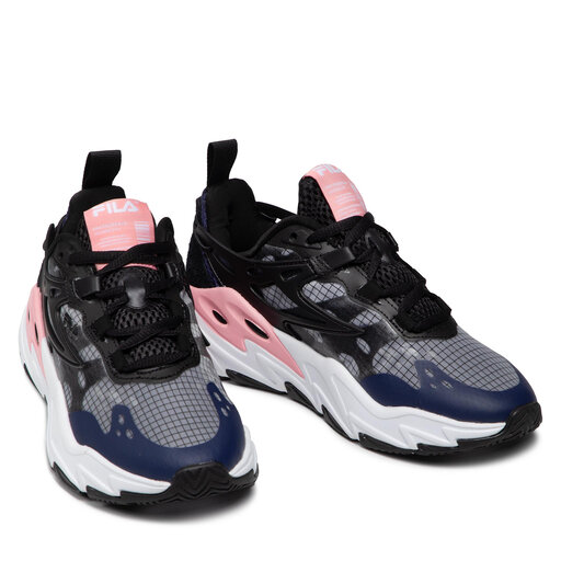 Fila Ray Tracer Evo White Black Red Sneaker Shoes 46 OFF