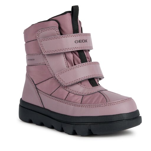 Geox Meisje J Willaboom Girl B A enkellaars, Black Fuchsia, 30 EU