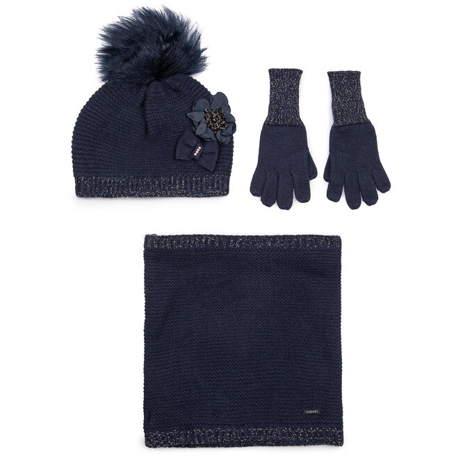 H Mütze Schal Handschuhe Set Für Jungen 5-8 Jahre - Dickes Fleece Mit Touchscreen Handschuhen