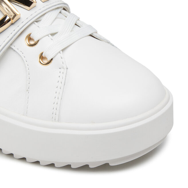 Michael Kors Emmett Strap Lace Up Black/Optic White, Low-Top Sneaker