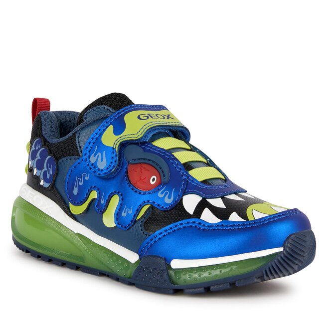 Sneakers Geox J Bayonyc Boy J36FEA 05011 C4344 D Royal/Lime | eschuhe.de