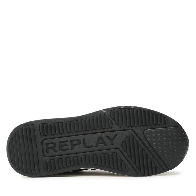 REPLAY TENNET SIGN RS6I0011T OFF-WHITE SNEAKERS