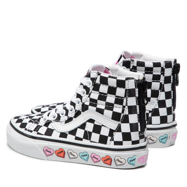 Sneakers Vans Sk8Hi Zip VN0A4BUXABY1 (Candy Hearts) Black/True